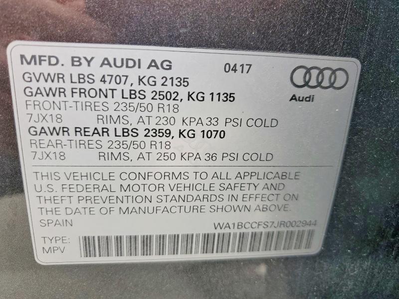 2018 Audi Q3 Premium