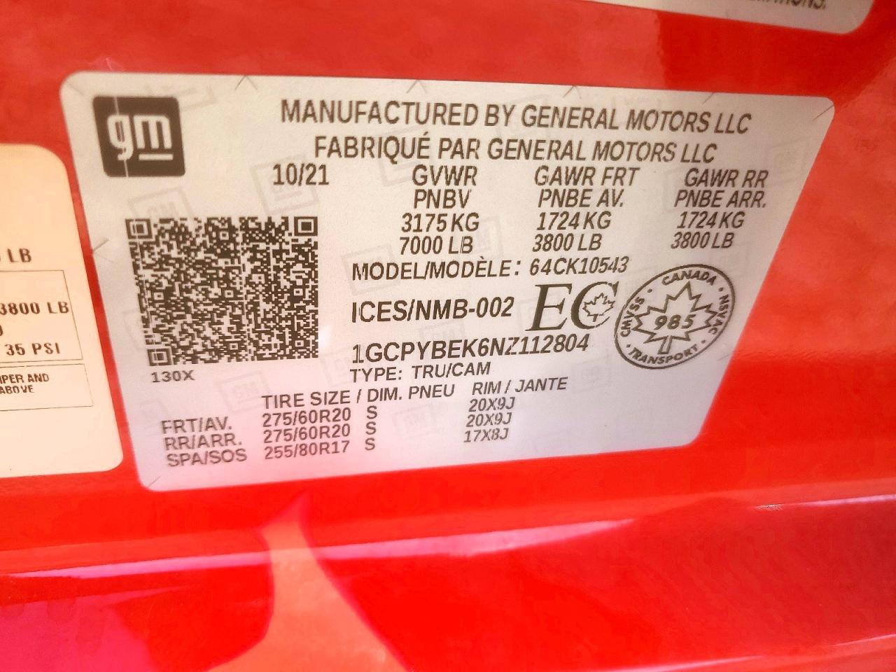 2022 Chevrolet Silverado LTD K1500 Custom