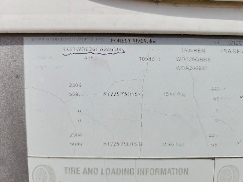 2012 Forest River Wildwood Towables