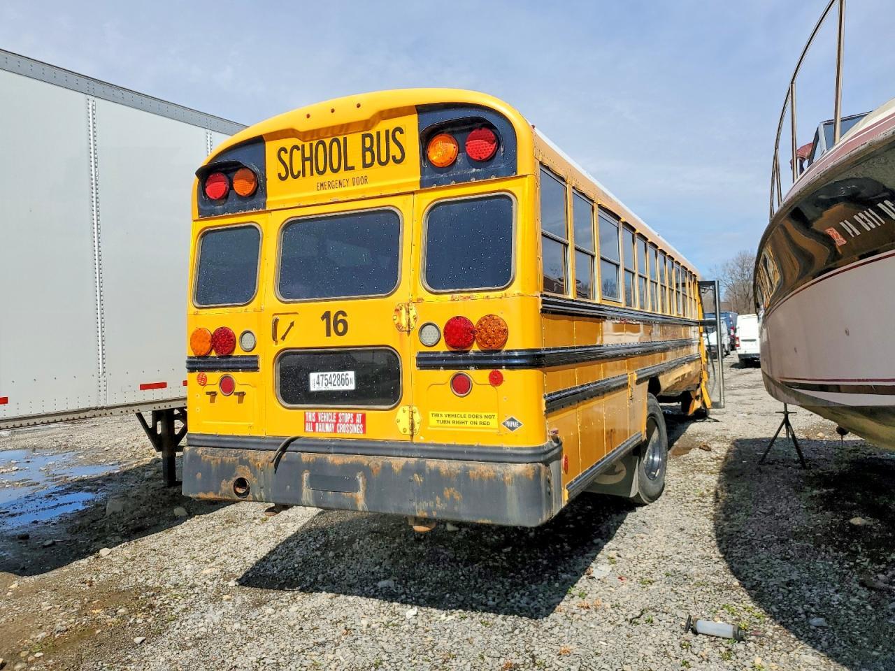 2015 Blubird School Bus / Transit Bus