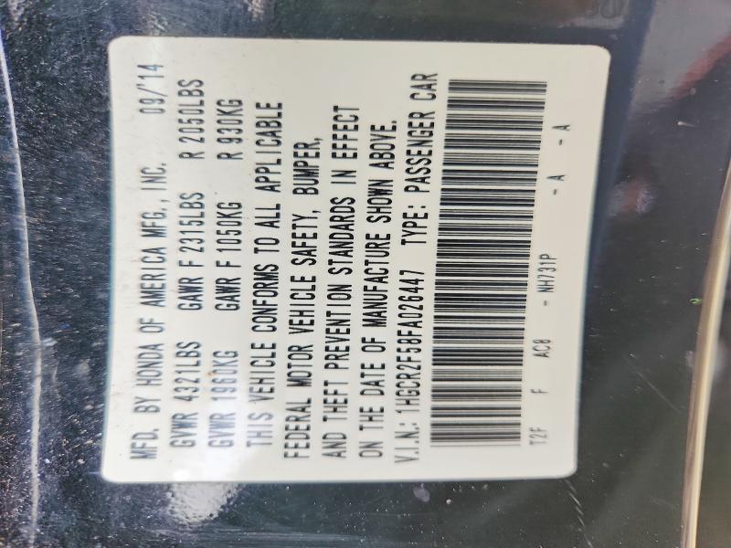 2015 Honda Accord Sport