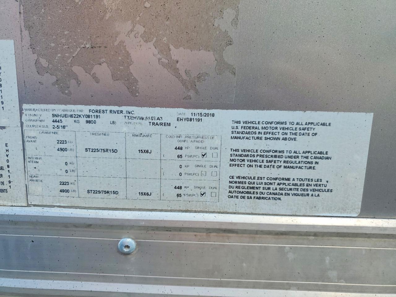 2019 Forest River Cargo Mate