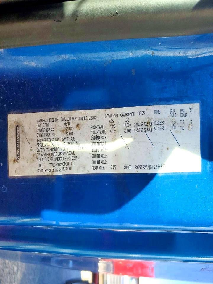 2017 Freightliner Cascadia 125