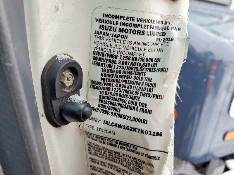 2019 Isuzu NPR XD Flatbed Truck