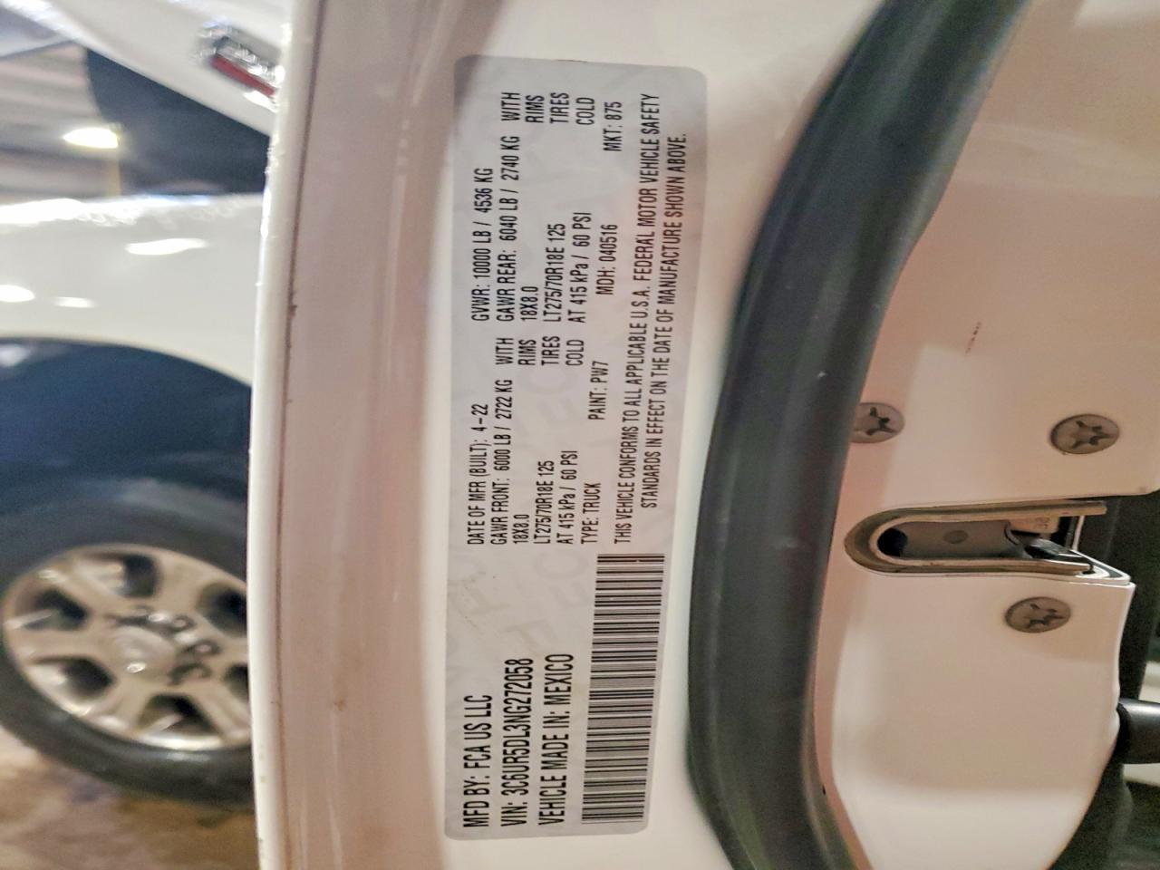 2022 Dodge RAM 2500 BIG Horn