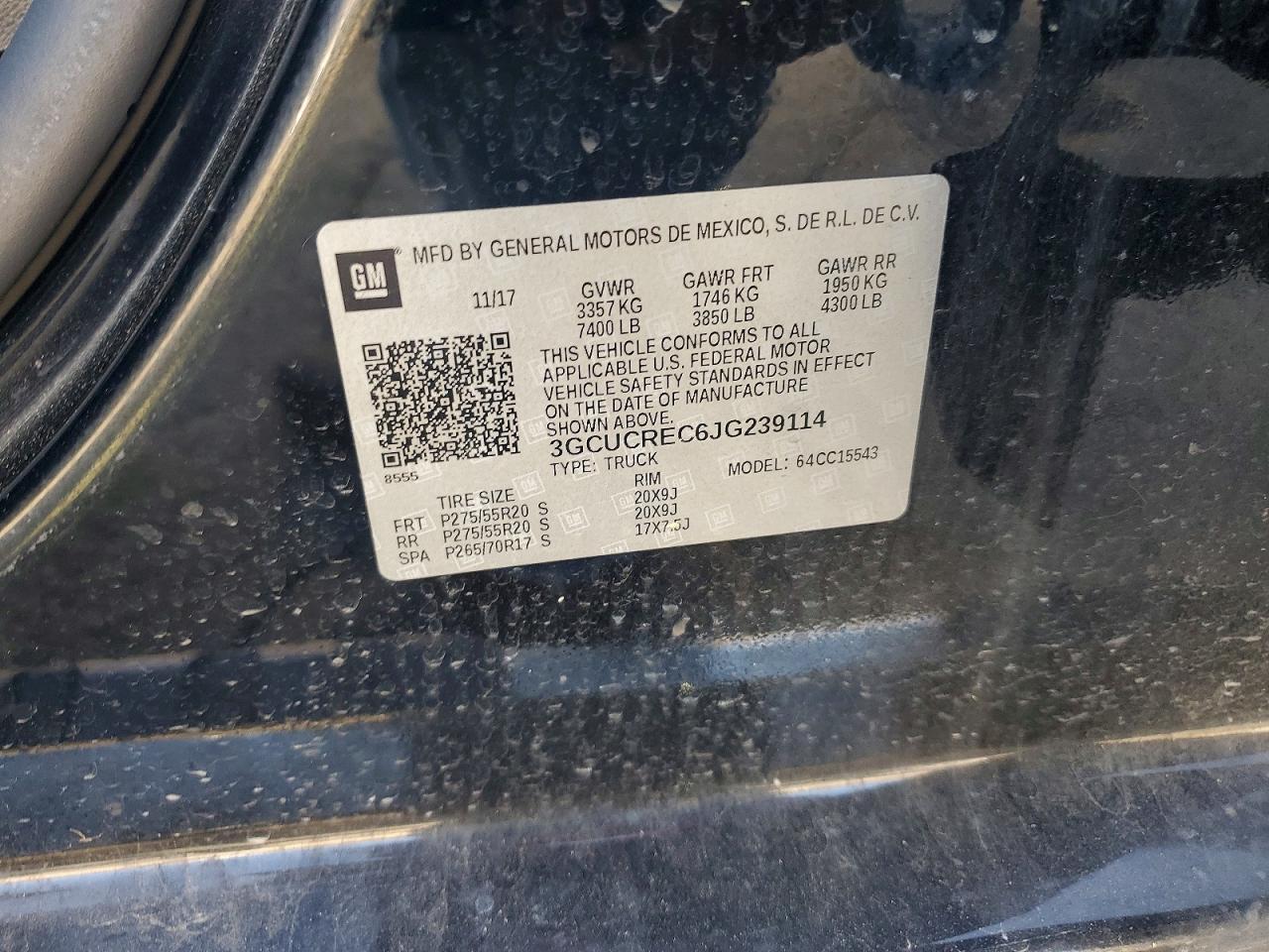 2018 Chevrolet Silverado C1500 LT