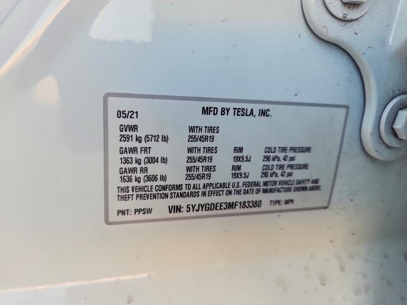 2021 Tesla Model y