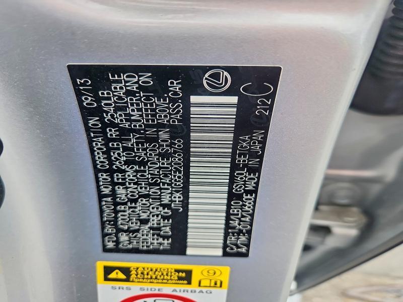 2014 Lexus Es 350 Base