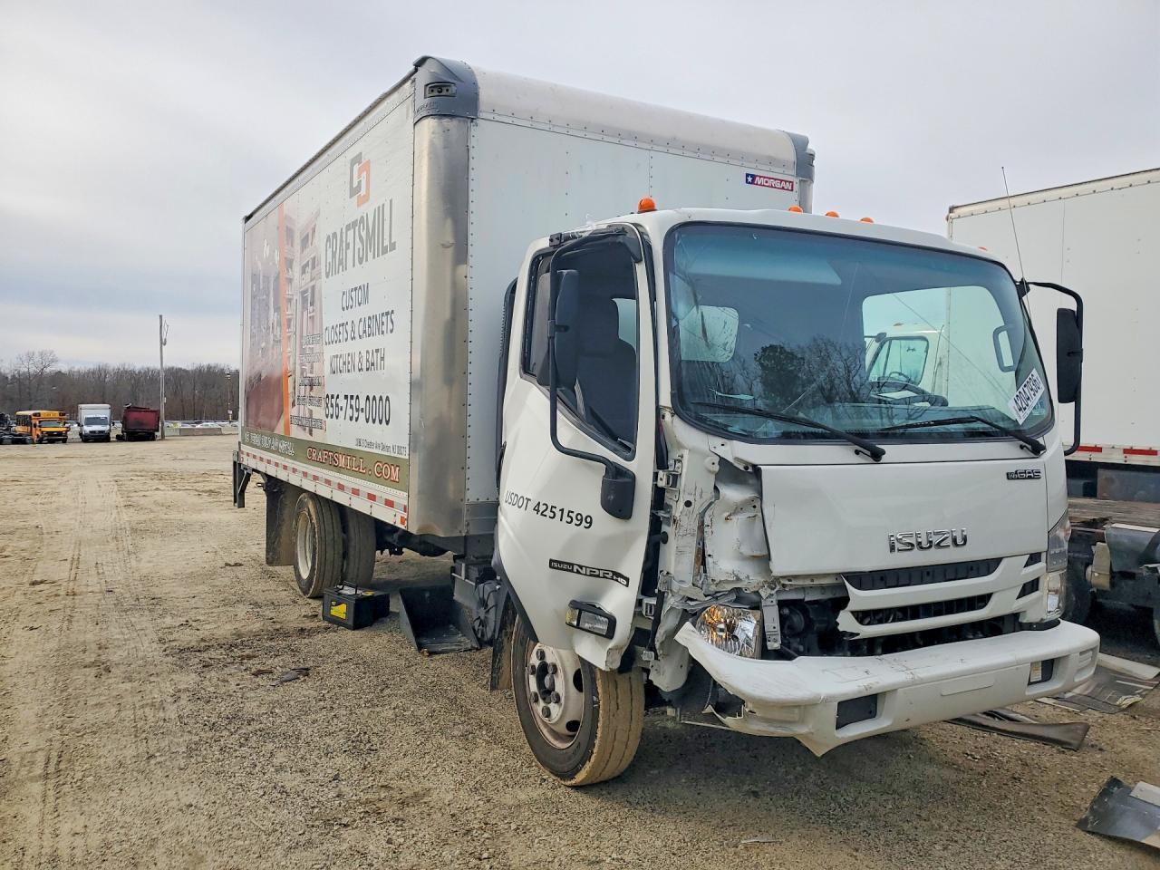 2020 Isuzu NPR HD BOX Truck