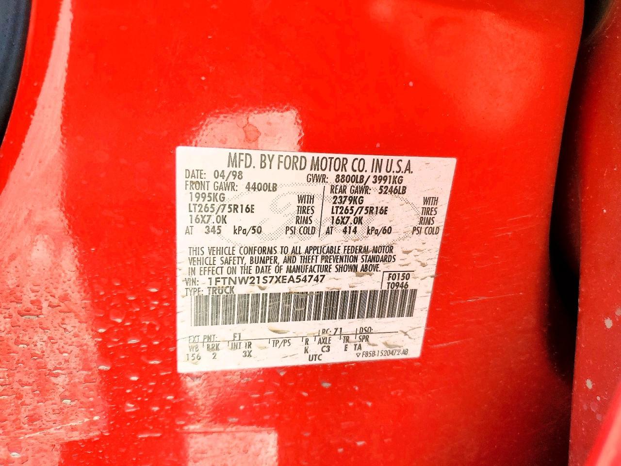 1999 Ford F250 Super Duty