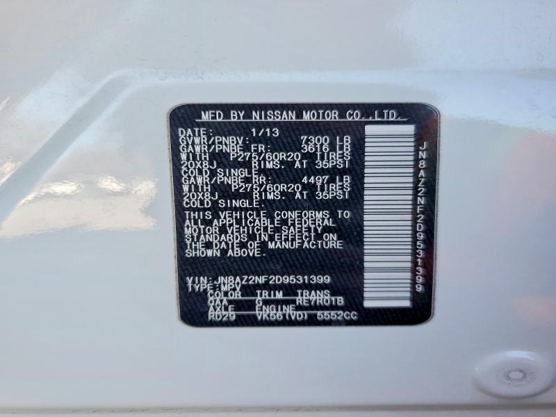 2013 Infiniti Qx56 Base