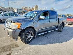 Salvage trucks for sale at New Orleans, LA auction: 2015 Nissan Titan SL
