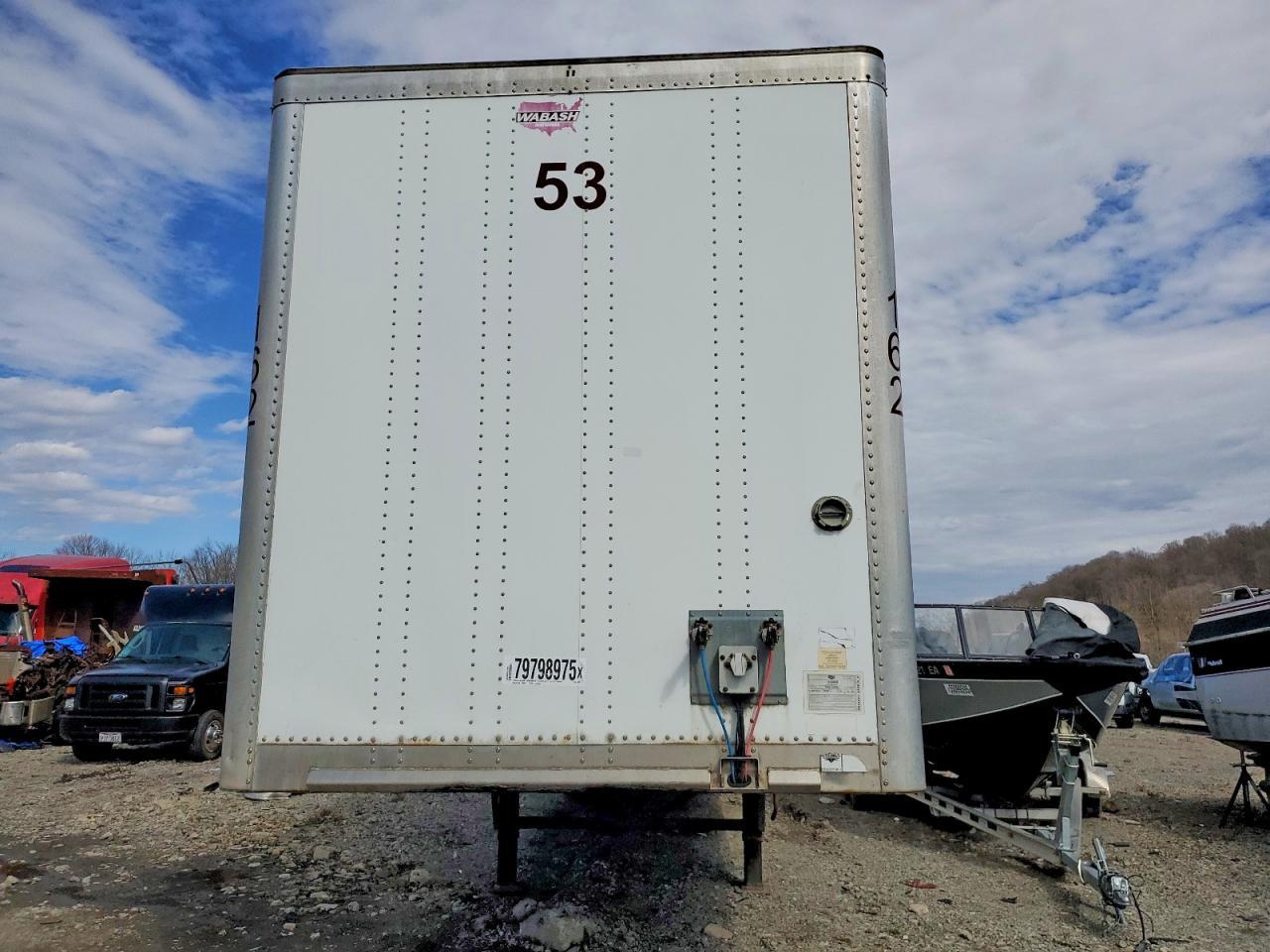 2015 Arrow 2015 Wabash Dvcvhpc DRY Van Trailer