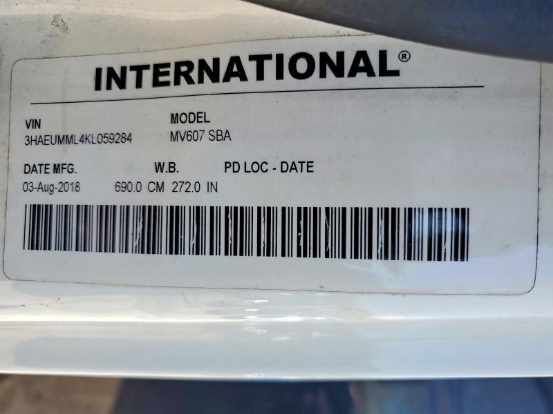 2019 International MV607 Flatbed Truck