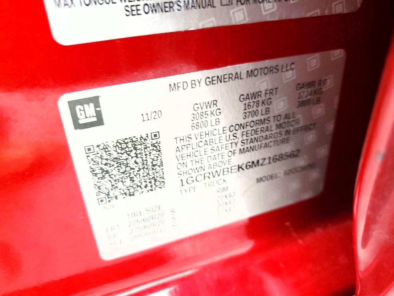 2021 Chevrolet Silverado C1500 Custom