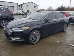 Ford salvage cars for sale: 2018 Ford Fusion Titanium/platinum