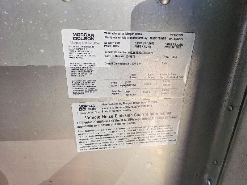 2020 Freightliner Chassis M Line WALK-IN Van