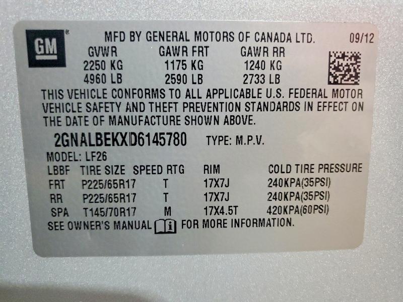 2013 Chevrolet Equinox ls