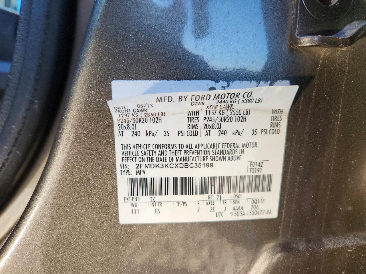 2013 Ford Edge Limited