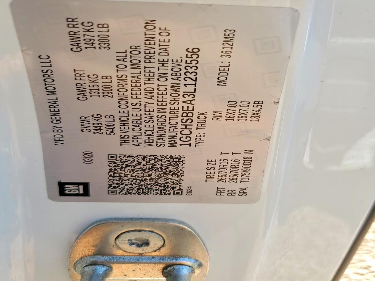 2020 Chevrolet Colorado