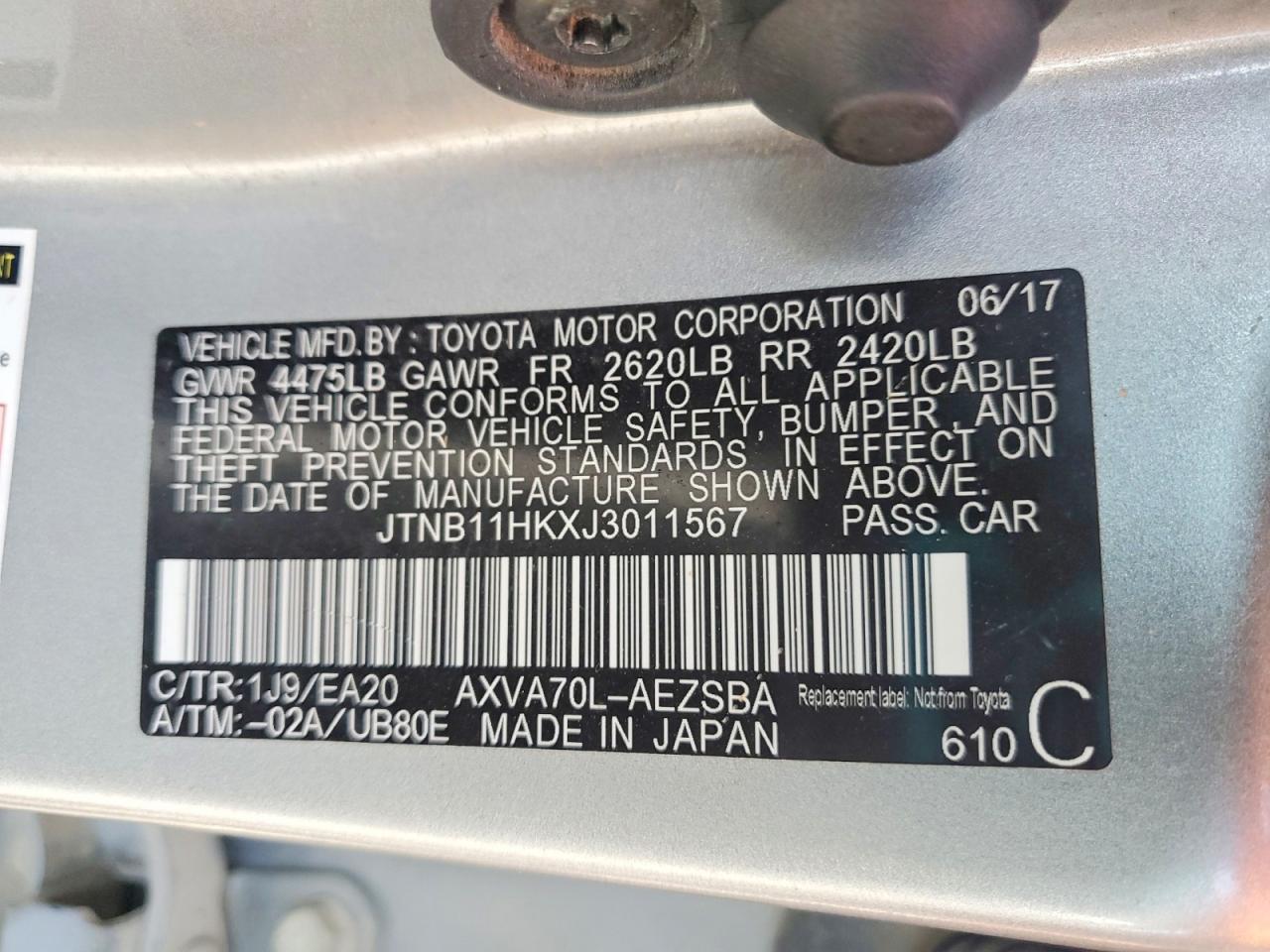 2018 Toyota Camry se