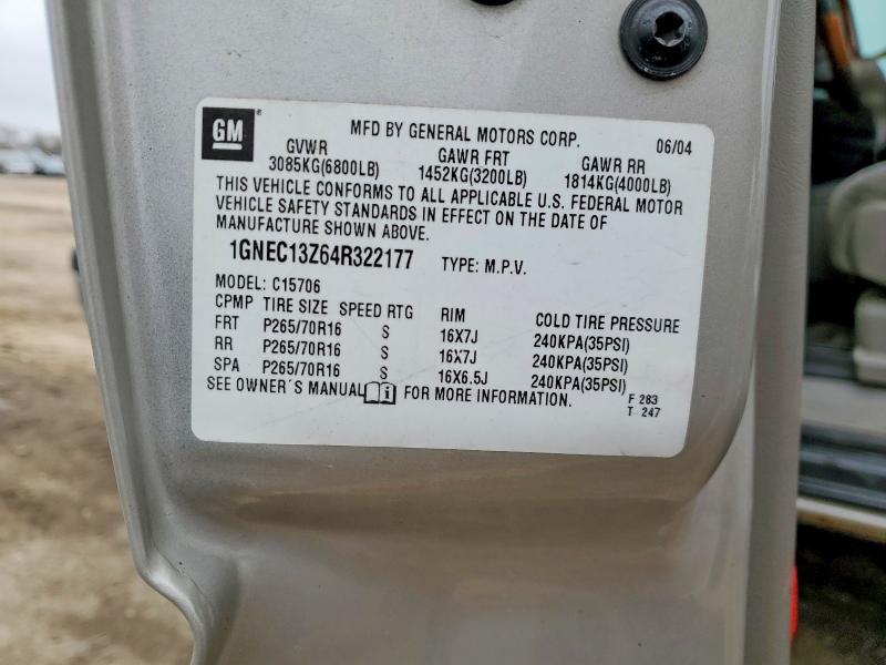 2004 Chevrolet Tahoe C1500