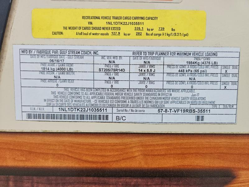 2018 Gulf Stream Vintage