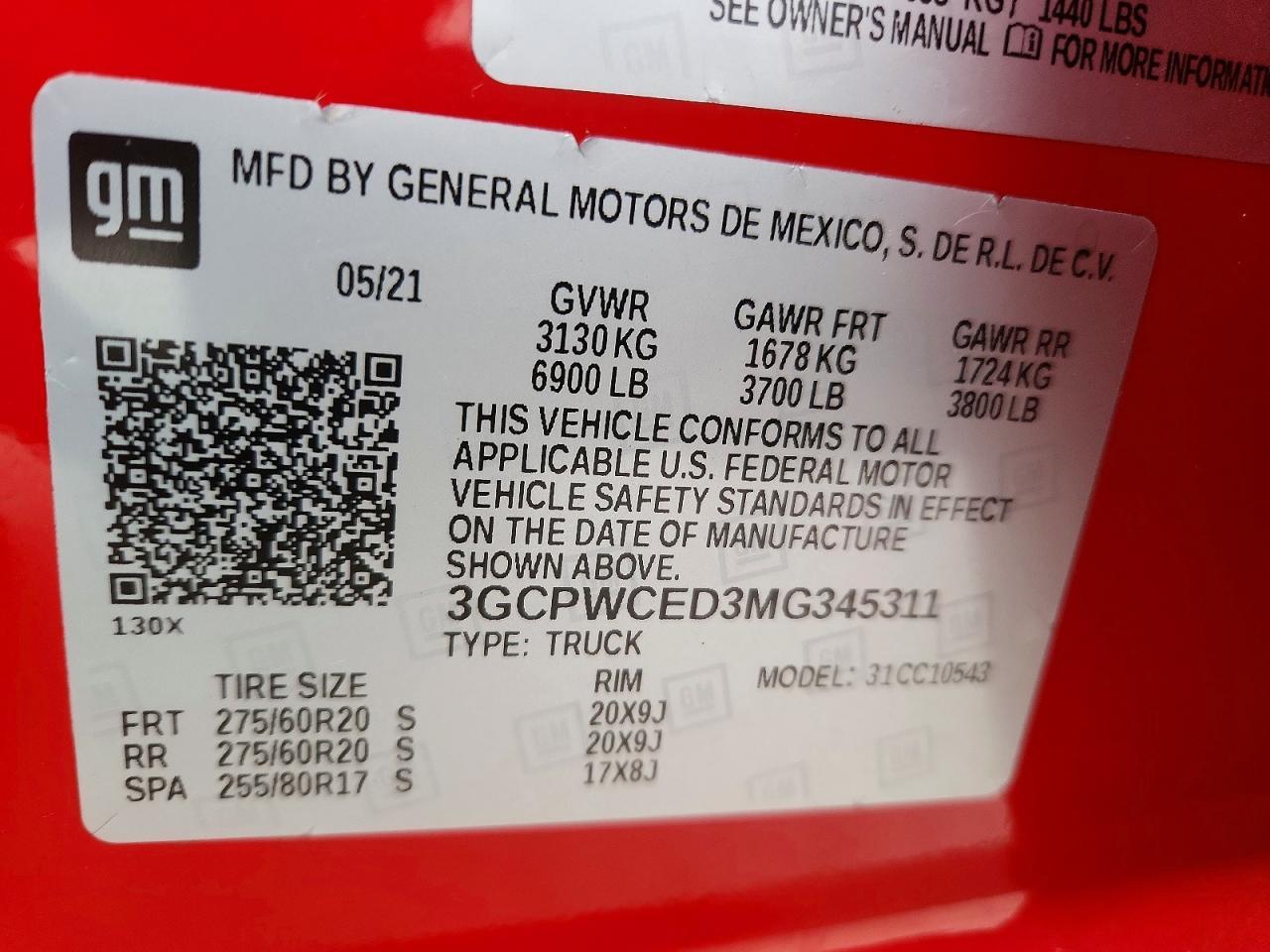 2021 Chevrolet Silverado C1500 LT