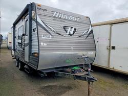 Salvage trucks for sale at Eugene, OR auction: 2015 Keystone Hideout Camper