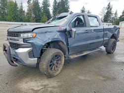 Salvage trucks for sale at Arlington, WA auction: 2019 Chevrolet Silverado K1500 LT