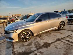 Honda salvage cars for sale: 2022 Honda Accord Sport