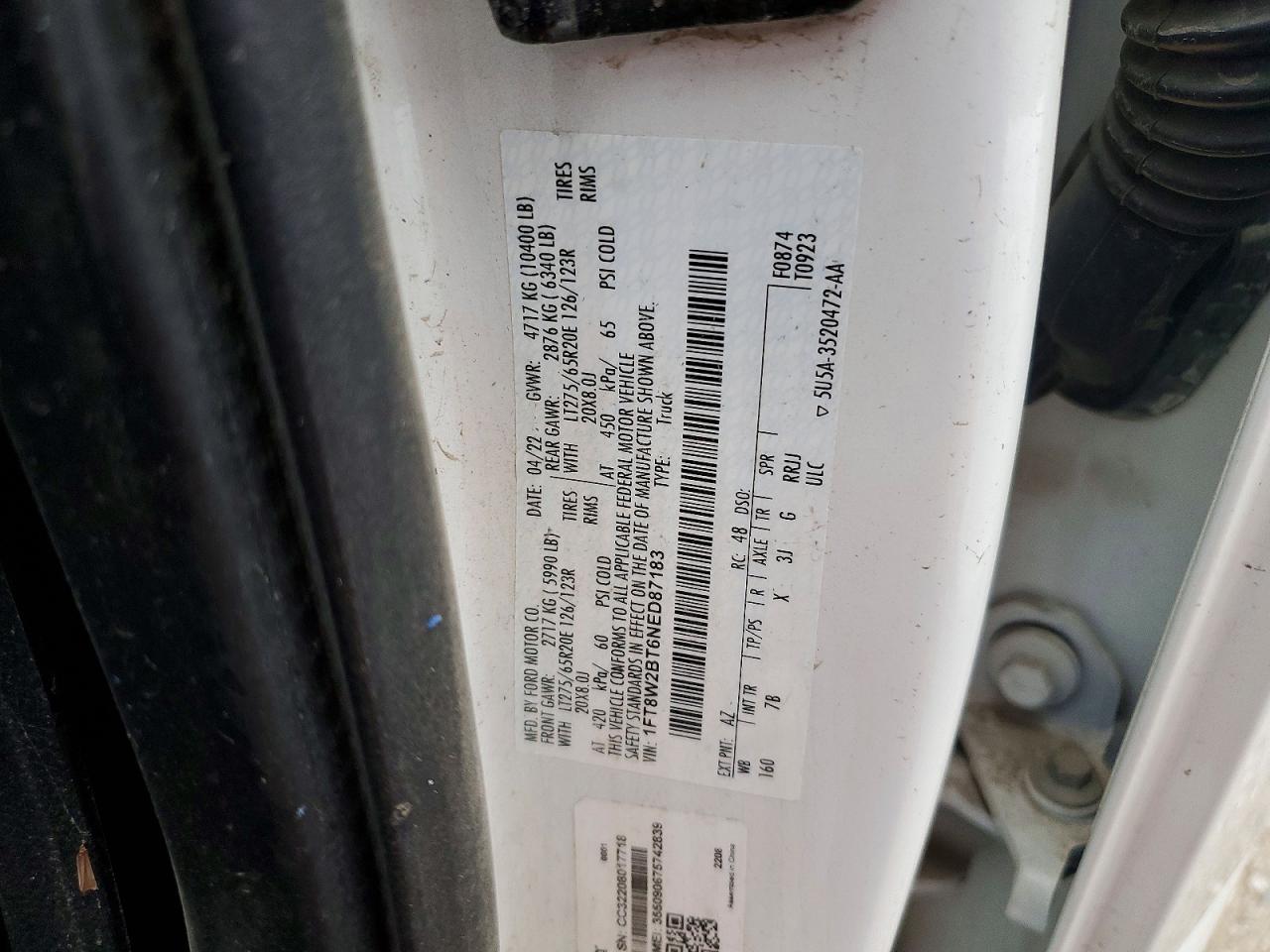 2022 Ford F250 Super Duty