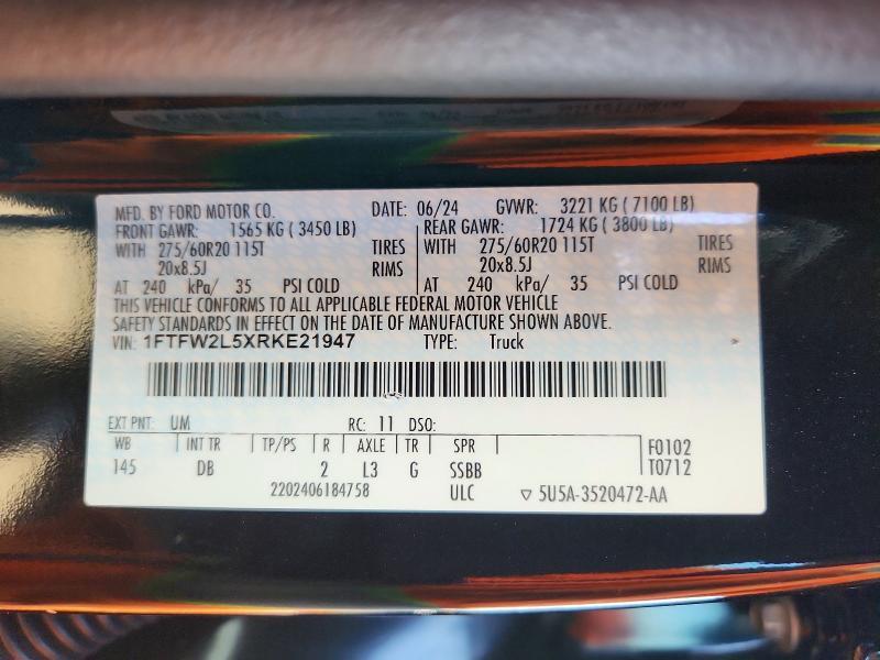 2024 Ford F150 STX