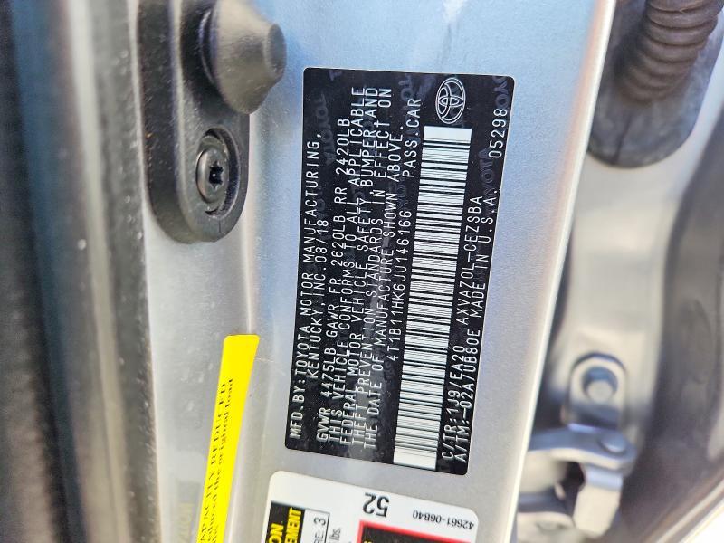 2018 Toyota Camry se