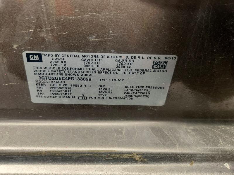 2014 GMC Sierra K1500 SLE