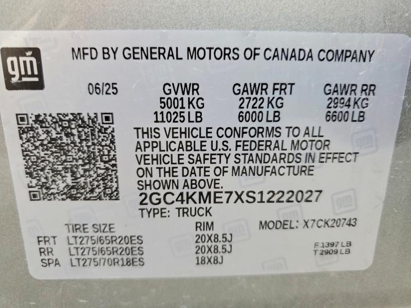 2025 Chevrolet Silverado K2500 Custom