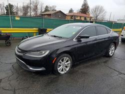 Chrysler 200 Vehiculos salvage en venta: 2015 Chrysler 200 Limited