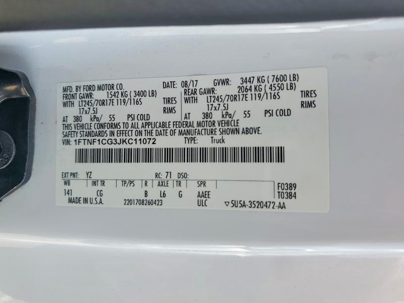 2018 Ford F150 Utility / Service Truck