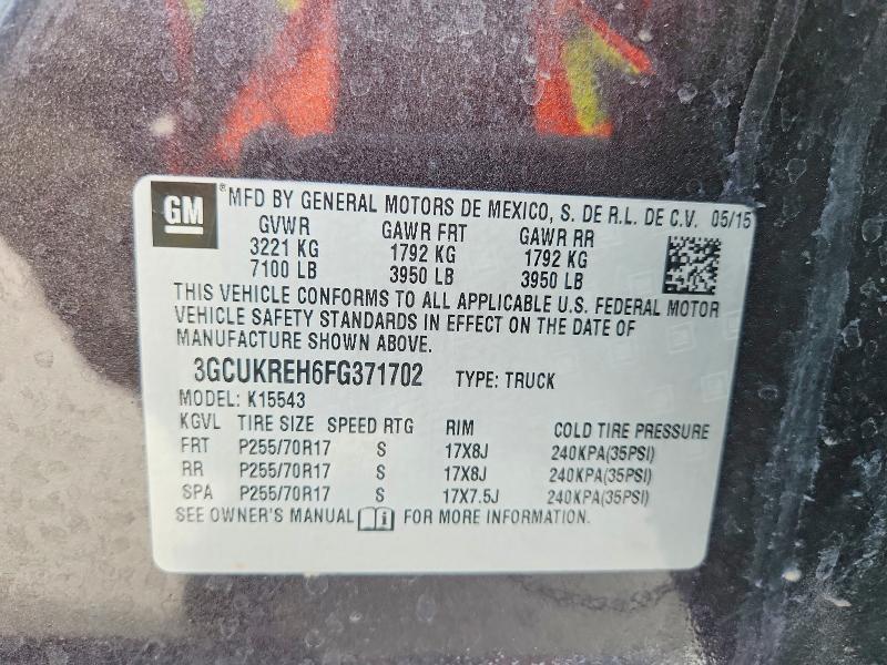 2015 Chevrolet Silverado K1500 LT