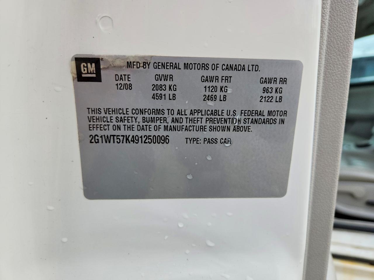 2009 Chevrolet Impala 1LT