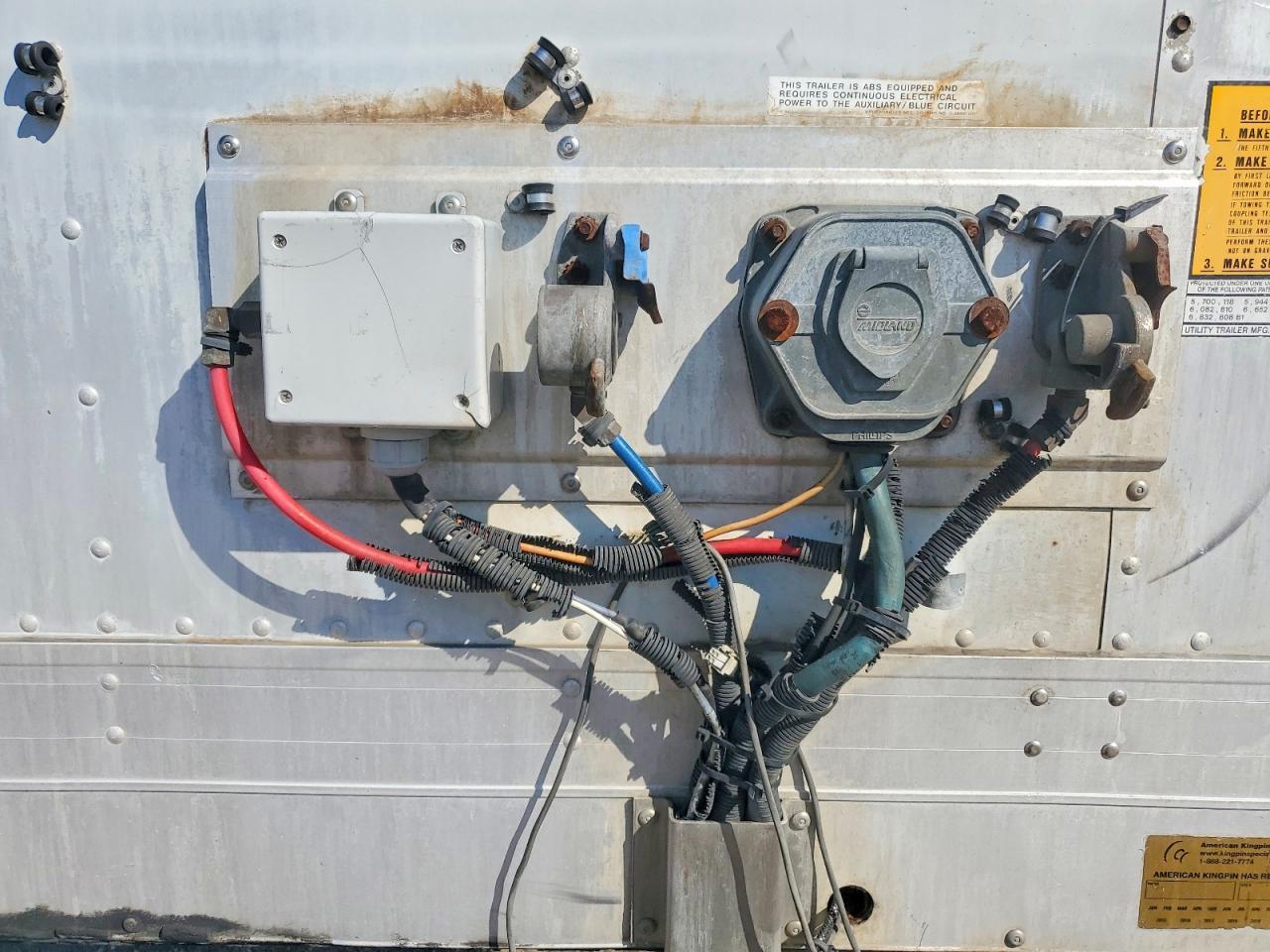 2007 Utility VS2RA Refrigerated Van Trailer