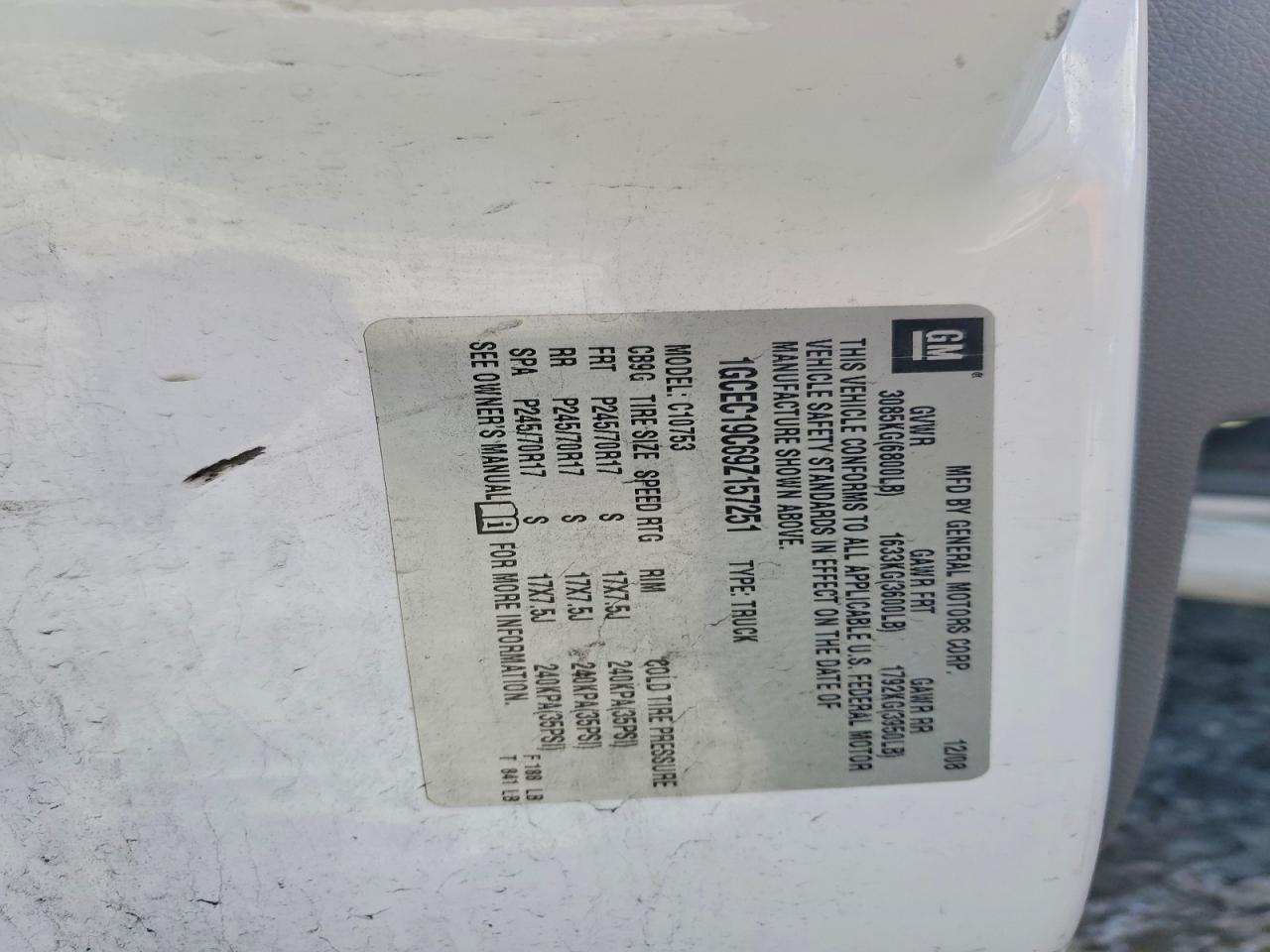2009 Chevrolet 2009 Othe Silverado Extended