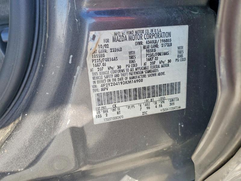 2003 Mazda Tribute lx