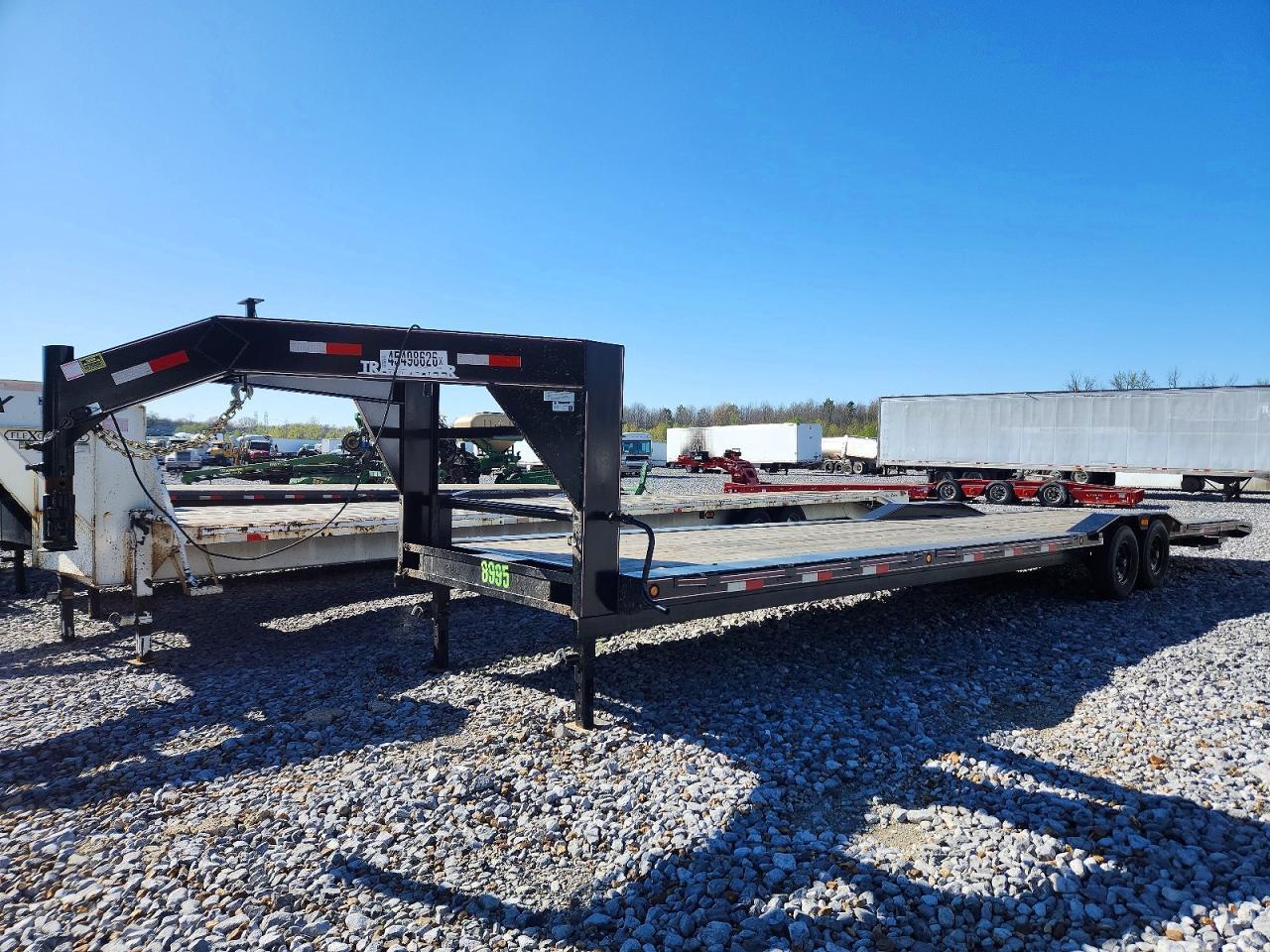 2025 Triple R 7X34+2 Gooseneck 2-7K Equipment Trailer