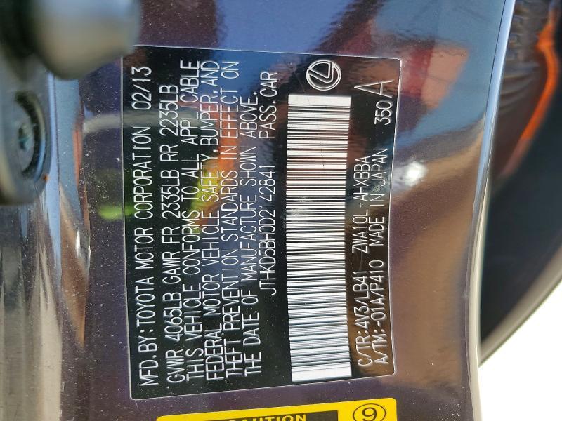 2013 Lexus Ct 200h Base