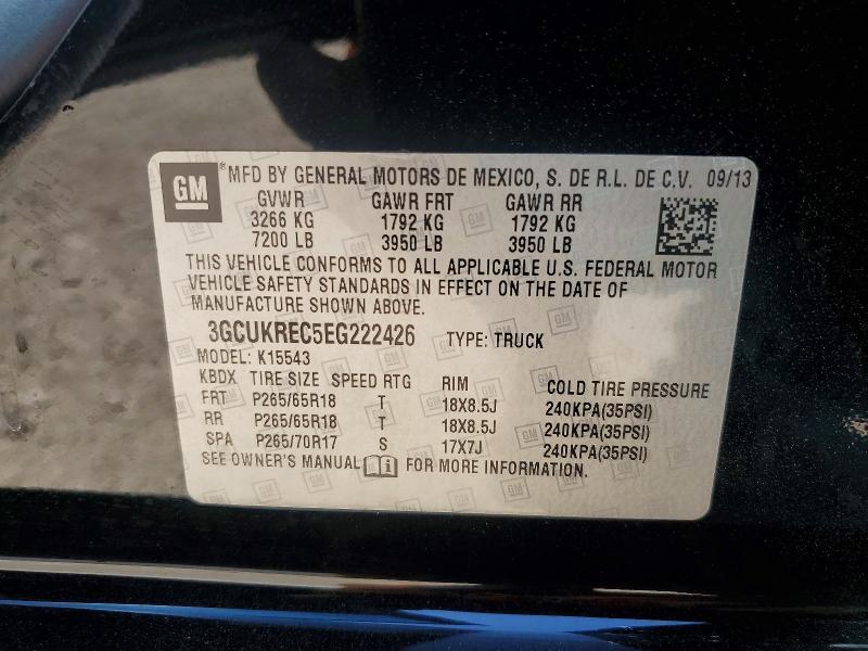 2014 Chevrolet Silverado K1500 LT