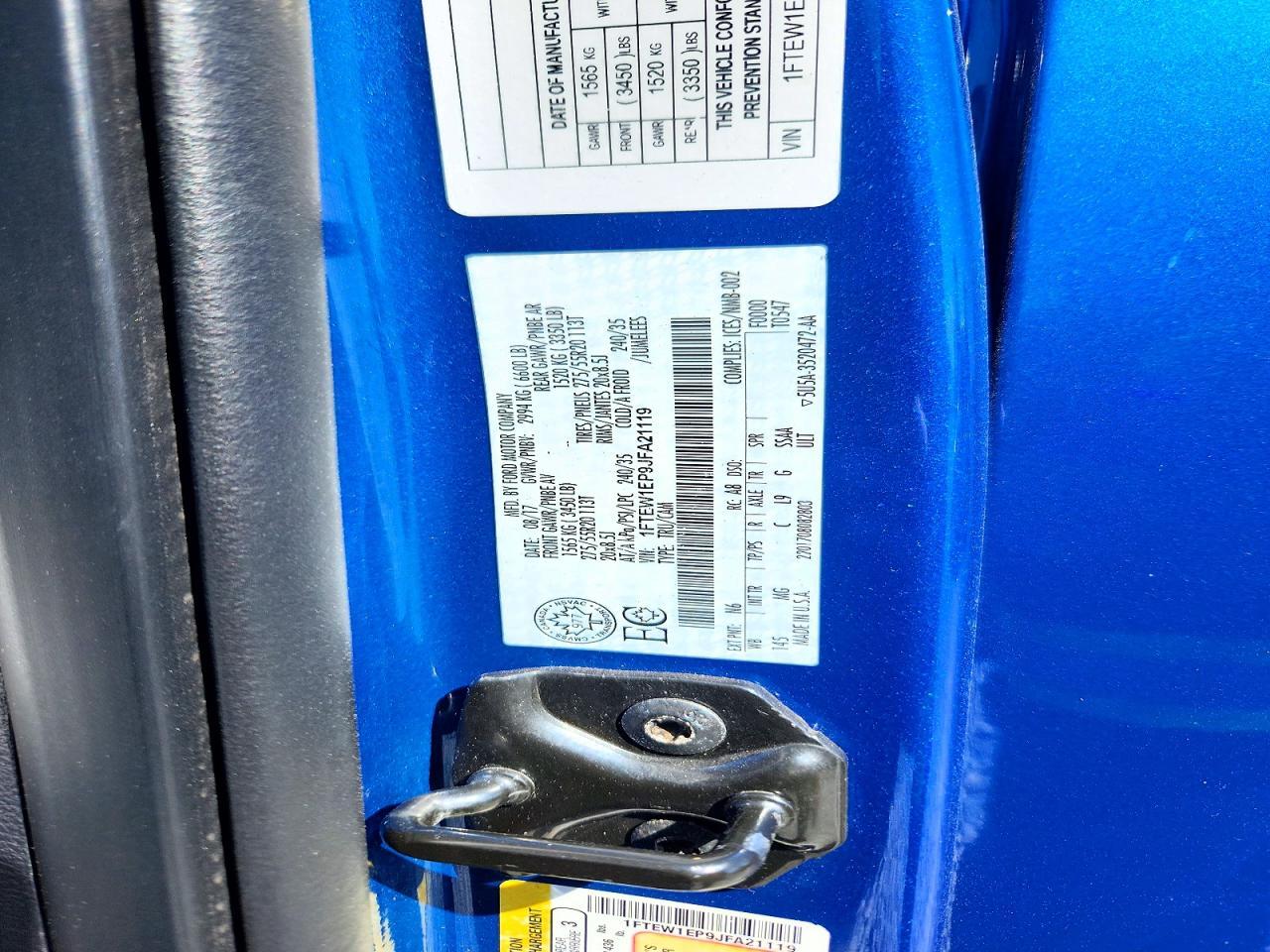 2018 Ford F150 Supercrew