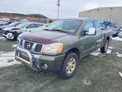 Salvage trucks for sale at Elmsdale, NS auction: 2004 Nissan Titan XE