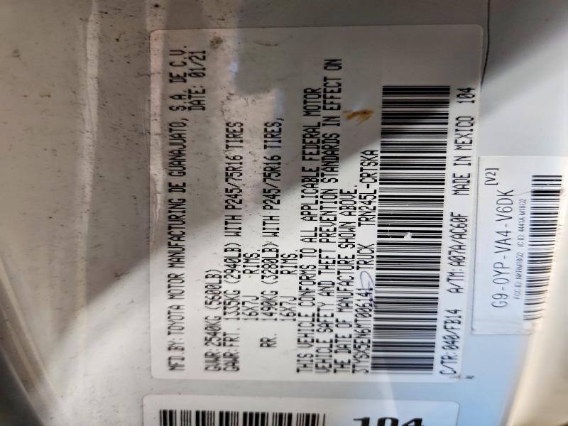 2021 Toyota Tacoma SR