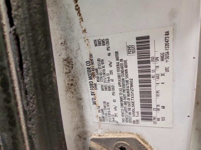 2016 Ford Transit Connect xl